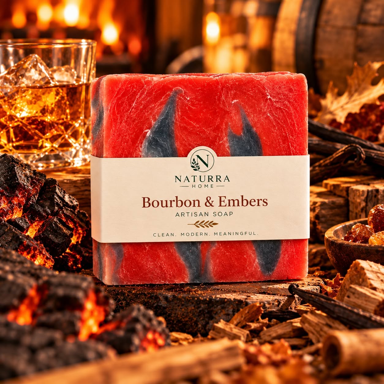 Bourbon & Embers — Artisan Soap