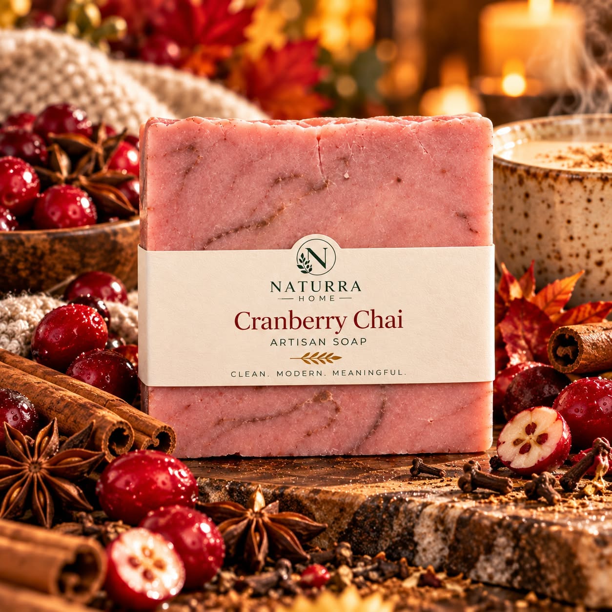 Cranberry Chai — Artisan Soap